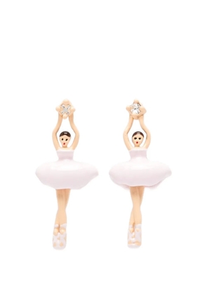 LES NEREIDES ballerina earrings - Gold