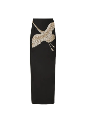 Costarellos Nirvelli crystal-embellished maxi skirt - Black