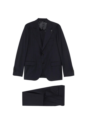 Lardini button single-breasted suit - Blue