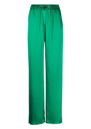 Herno drawstring-waist straight-leg trousers - Green