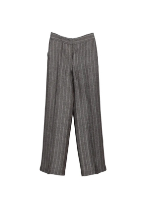 Via Masini 80 stripped trousers - Blue