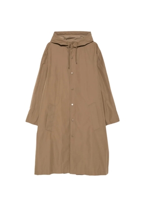 A.P.C. hooded button coat - Neutrals