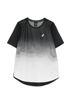 ASICS Road mesh-panel printed T-shirt - Black