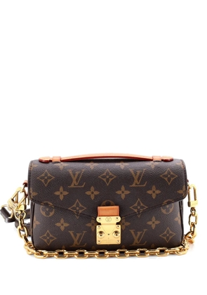 Louis Vuitton Pre-Owned Pochette Metis Monogram Canvas East West crossbody bag - Brown