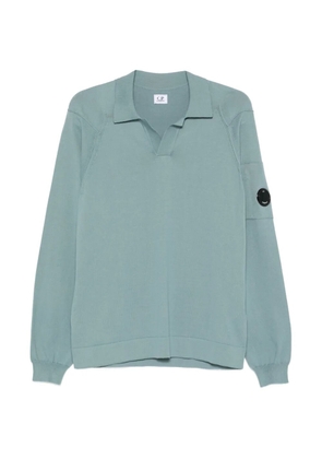 C.P. Company logo-patch sweatshirt - Blue