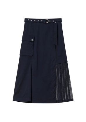 Musium Div. belt pocket skirt - Black