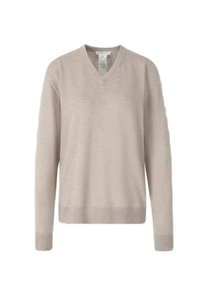 The Row Nian V-neck sweater - Neutrals