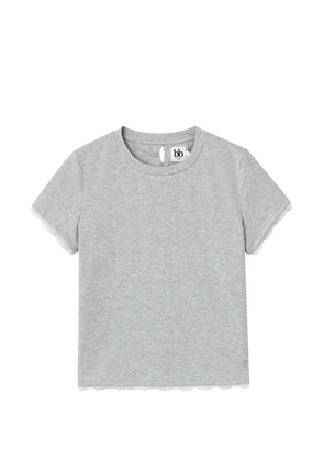 b+ab bow-detail T-shirt - Grey