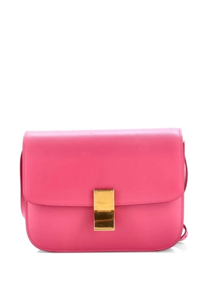 Celine Pre-Owned Classic Box Bag Smooth Leather Medium crossbody bag - Pink