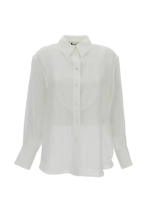 True Royal embroidered shirt - White