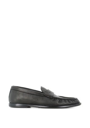 Paul Smith penny leather loafers - Black