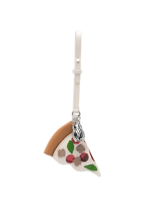 Kate Spade pizza bag charm - Neutrals
