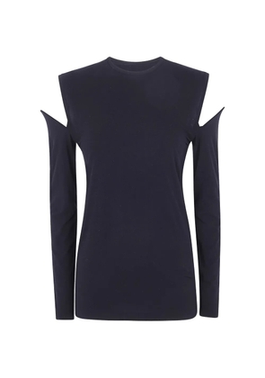 Junya Watanabe cut-out T-shirt - Black