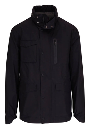 Herno long multiple-pocket windbreaker - Black