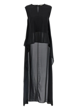 DI.LA3 PARI' Trawl blouse - Black