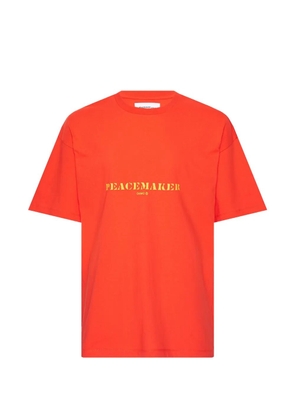 OAMC logo-print T-shirt - Orange