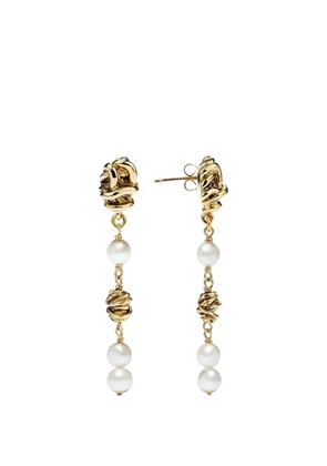 Goossens Riviera pendant earrings - Gold