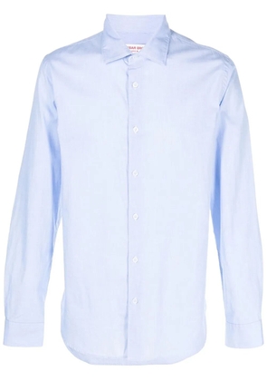 Orlebar Brown Giles long-sleeve shirt - Blue