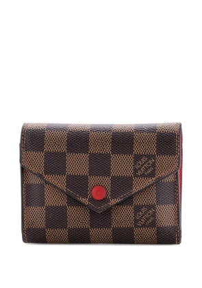 Louis Vuitton Pre-Owned Victorine Wallet Damier small wallets - Brown