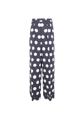 Junya Watanabe polka-dot trousers - Grey