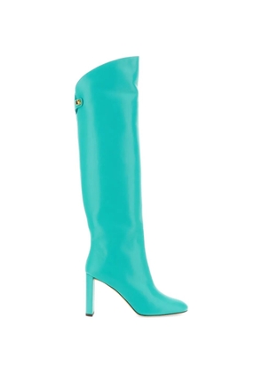 Maison Skorpios Adriana lether boots - Blue