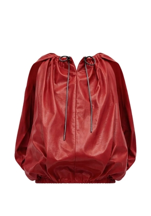 3.1 Phillip Lim Cocoon Zip top - Red