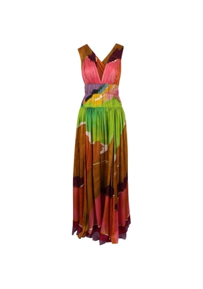 Ulla Johnson Boheme print-detail maxi dress - Pink