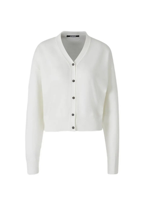 Jacquemus V-neck cardigan - White