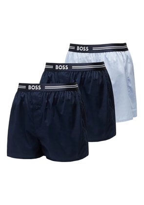 HUGO logo-waistband boxers set - Blue