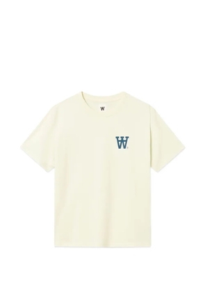 Wood Wood Liam logo T-shirt - Neutrals