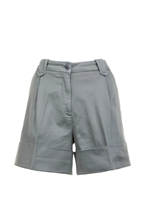 Fay high-waist bermuda shorts - Grey