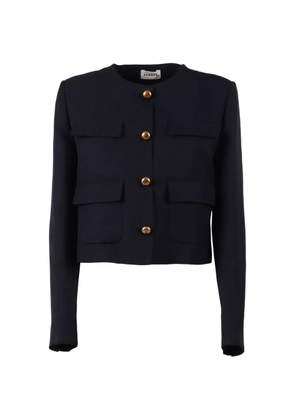 P.A.R.O.S.H. button-embellishment jacket - Black