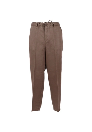 Briglia 1949 drawstring trousers - Brown