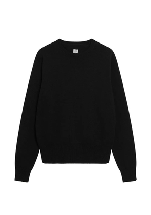 TOTEME crew-neck sweater - Black