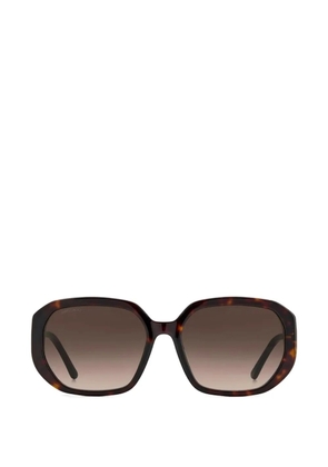 Jimmy Choo square-shaped full-rim sunglasses - Brown