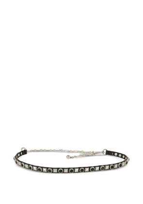 ETRO studded leather belt - Black