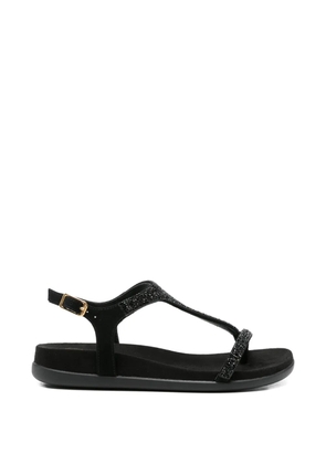 Unisa Canada embellished leather sandals - Black