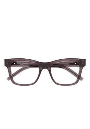 Saint Laurent Eyewear square-frame sunglasses - Brown