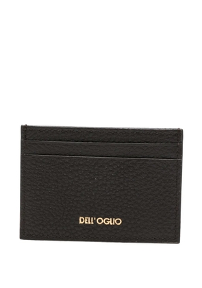 Dell'oglio logo-print cardholder - Brown