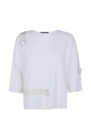 PierAntonioGaspari three-quarter-sleeves top - White