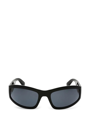 Moschino rectangle-frame sunglasses - Black