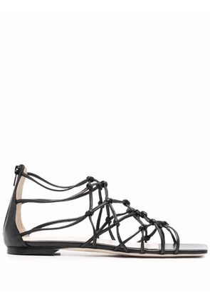 Fabiana Filippi lace sandals - Black
