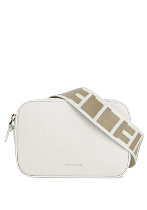 Coccinelle small Tebe shoulder bag - White