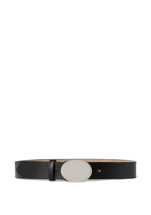 Gimaguas oval-buckle belt - Black