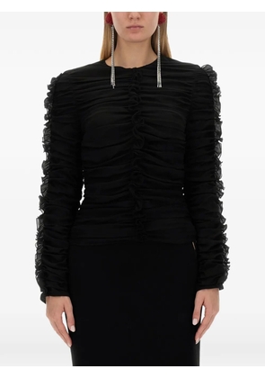 Magda Butrym ruffled blouse - Black