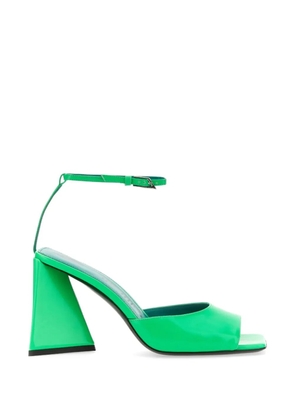 The Attico buckle sandals - Green