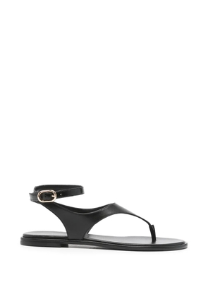 Stuart Weitzman Marley flat sandals - Black
