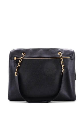 CHANEL Pre-Owned Timeless Zip Tote Caviar Large shoulder bag - Black