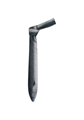 Doublet fish tie - Blue