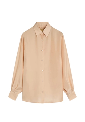 MOMONÌ Akemi long-sleeve shirt - Neutrals